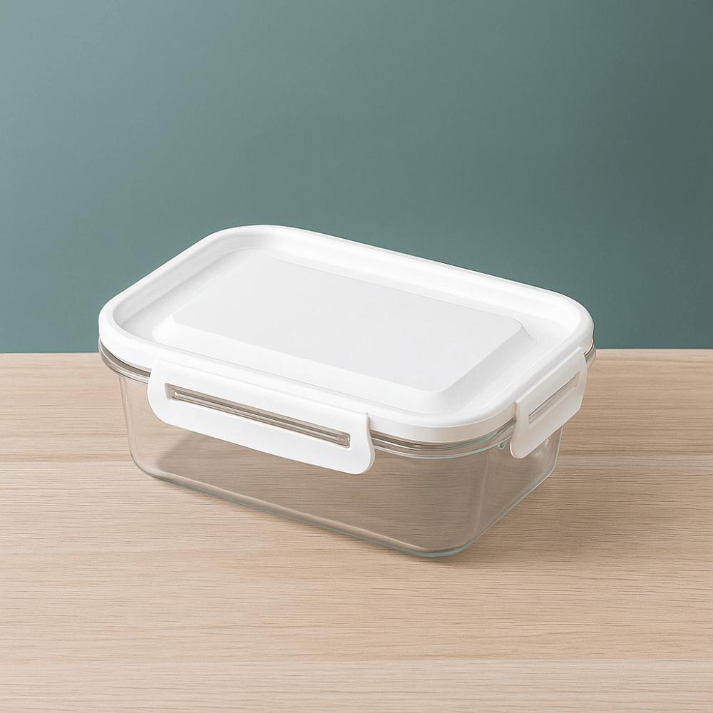 6pcs Leak-proof Food Storage Box Transaparent Food Container Fresh-keeping Box  Snack