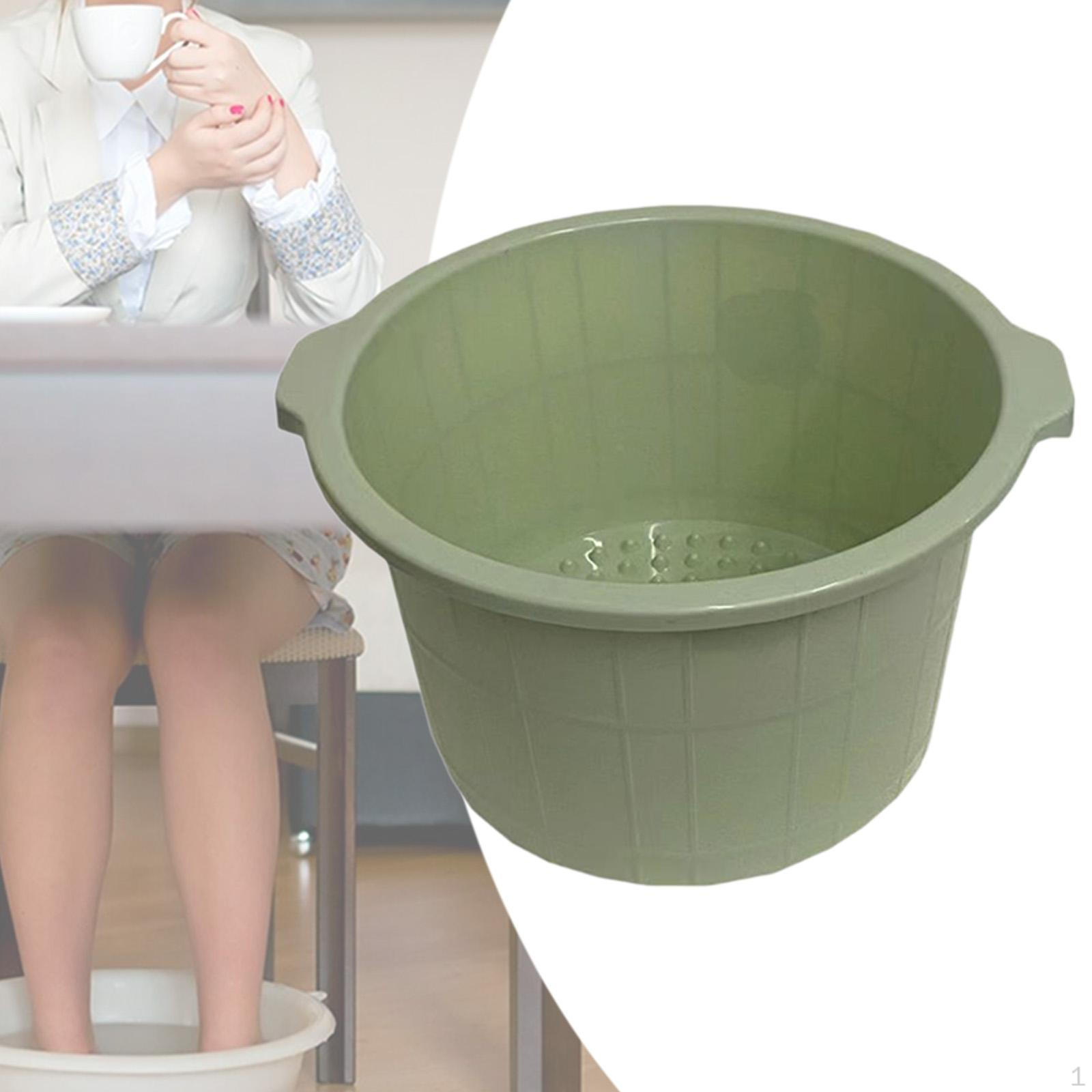 

Ванночка для ніг, таз для замочування, багатофункціональна, відро для замочування зелений