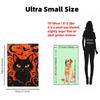 1PC Black Cat Print Halloween Blanket-Made of soft plush flannel, perfect for sofas, beds or recliners. Ideal for home decor, th