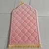 Muslim Prayer Mat Islamic Prayer Mat Triangle Shape Muslim Salat Eid Ramadan For Kids Adults Padded Muslim Prayer Mat