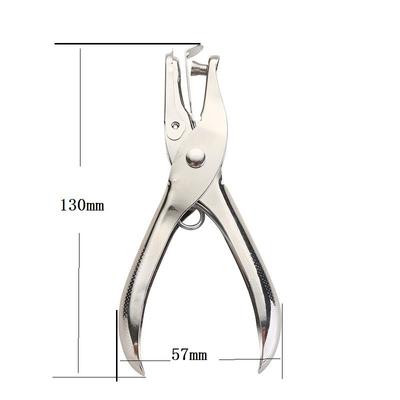 6mm Paper Single Hole Loose Leaf Punch Machine Paper Punches Pliers Tools Metal Hole Puncher Plier For Paper Craft