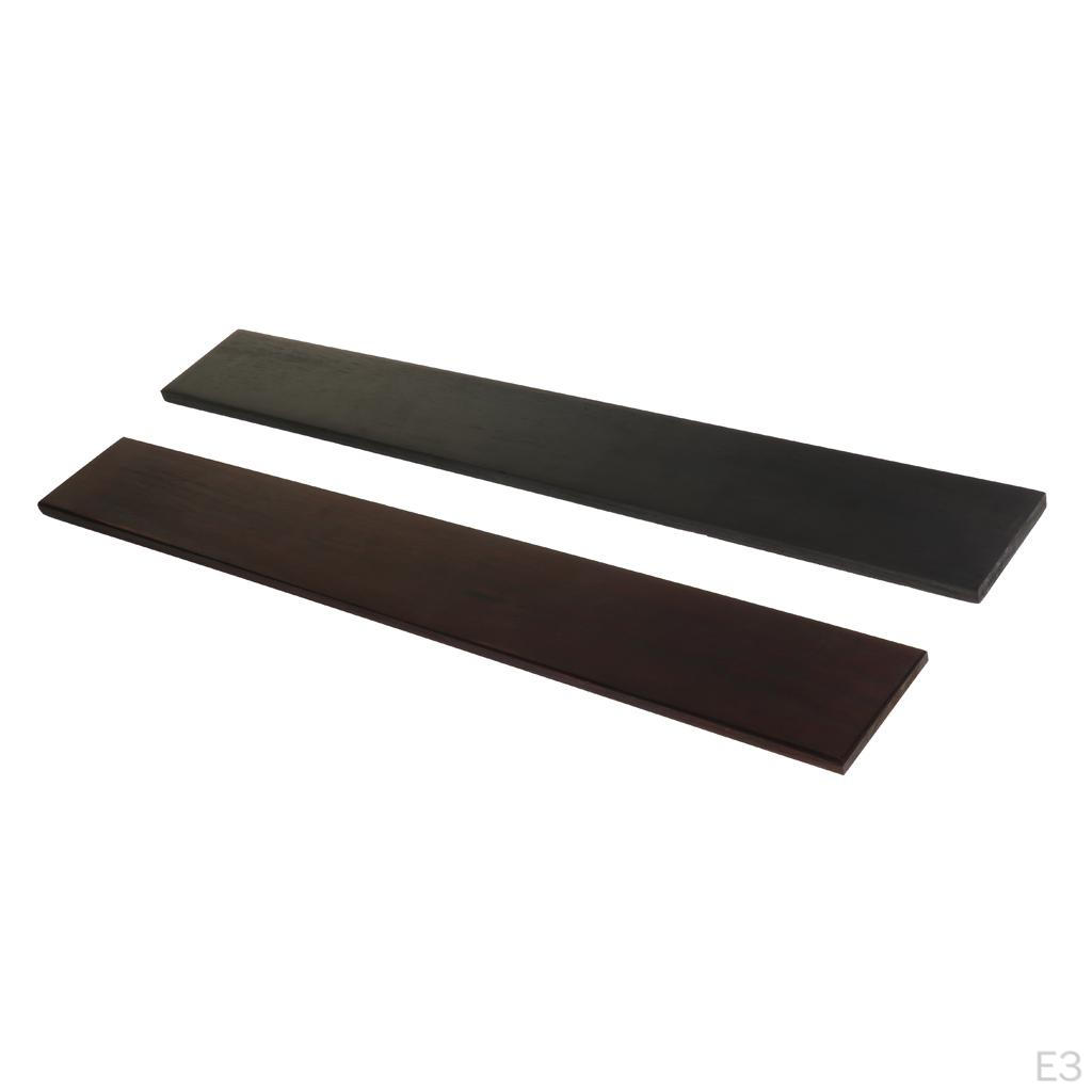 Blackwood Acoustic Folk Guitar Fingerboard Head Veneer Luthier Material Parts