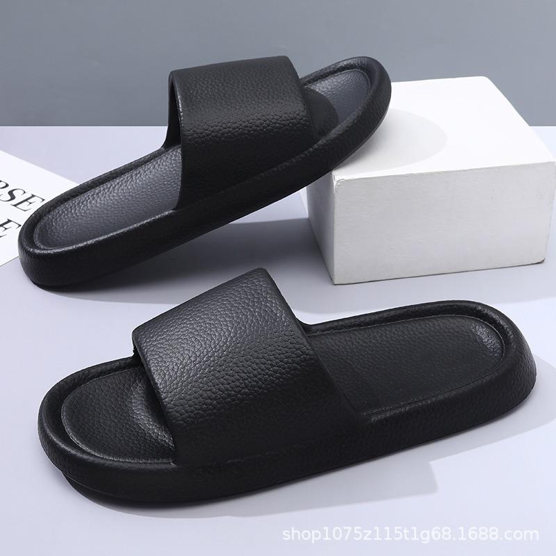 Slippers men's new summer non-slip soft bottom casual indoor can be home two wear bathroom mopping