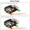Geekworm X1209 V1.0 5V UPS Shield & Power Management Board for Raspberry Pi 5 / 4B /3B