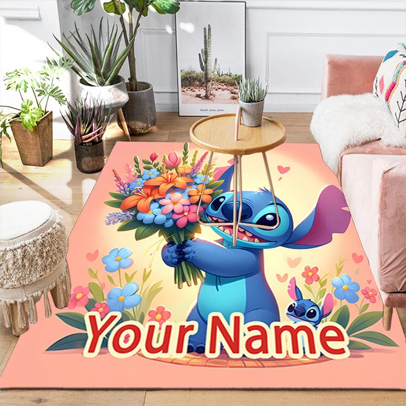 Custom 1Pc Angel Stitch Halo Rug Office Carpet Indoor Outdoor Entrance Doormat Nonslip Soft And Comfortable Living Room D916297