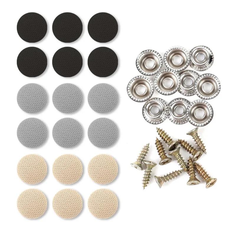 Car Ceiling Buckles Fixing Clips Car Interior Roof Cloth Screw Caps Rivet Fixer Cap Retainer Fastener Buckle Car Accessories