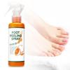 110ml Foot Peeling Spray Repair Rough Heels Cracked Healing Effective Orange Essence Pedicure Foot Dead Skin Remover For Heel City