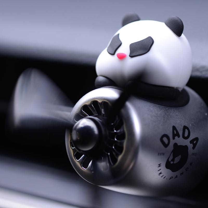 New Style Panda Pilot Rabbit Pilot Car Air Freshener Perfume Automobile Interior Perfume Clip Fragrance Ornament Car Accessories