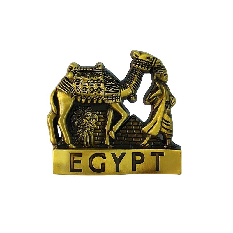 Egipto camello Pirámide 3D Estereoscópico Souvenirs de Turismo Decoración de Metal hogar Imanes para Refrigerador