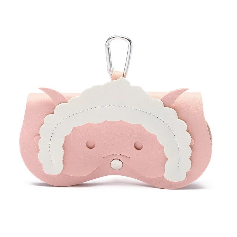 Kreslené pouzdro na brýle s motivem sov pro muže a ženy, přenosné, roztomilé, úložný box na sluneční brýle a brýle na krátkozrakost, cestovní ochranný organizér na brýle, dárek