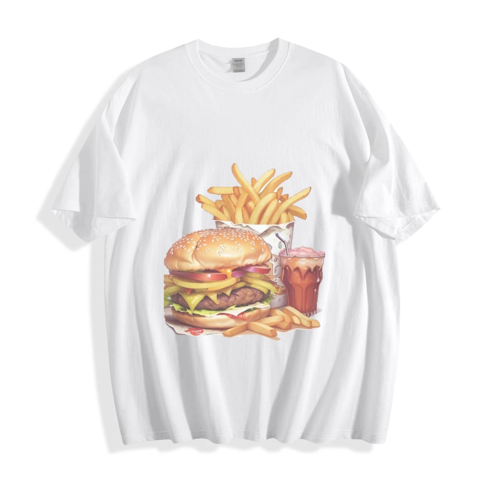 Комбо Футболка Burger Bonanza - Сочный Праздник Фаст-фуда Унисекс XXXXL