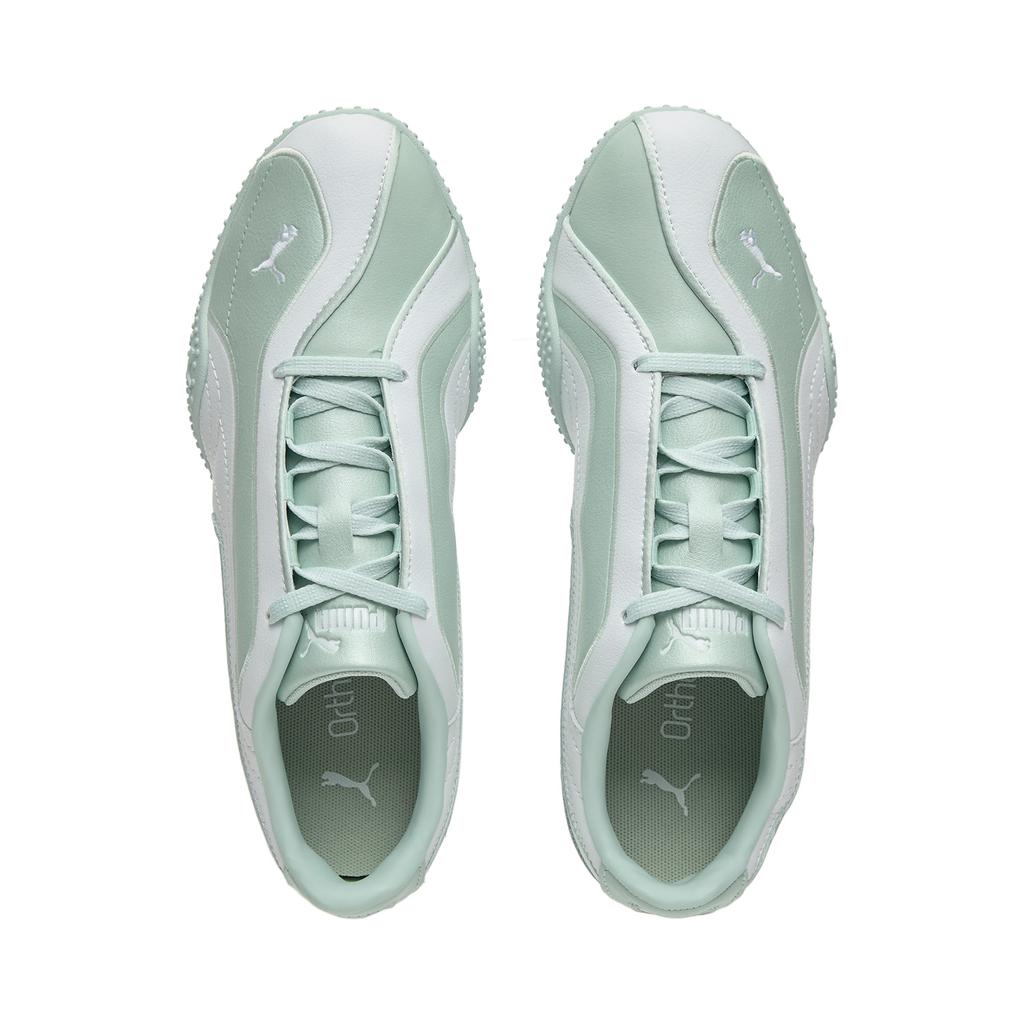 New PUMA Bella V2 Abrasion Resistant Low Top Casual Shoes Unisex Pearlescent Green 404043-04