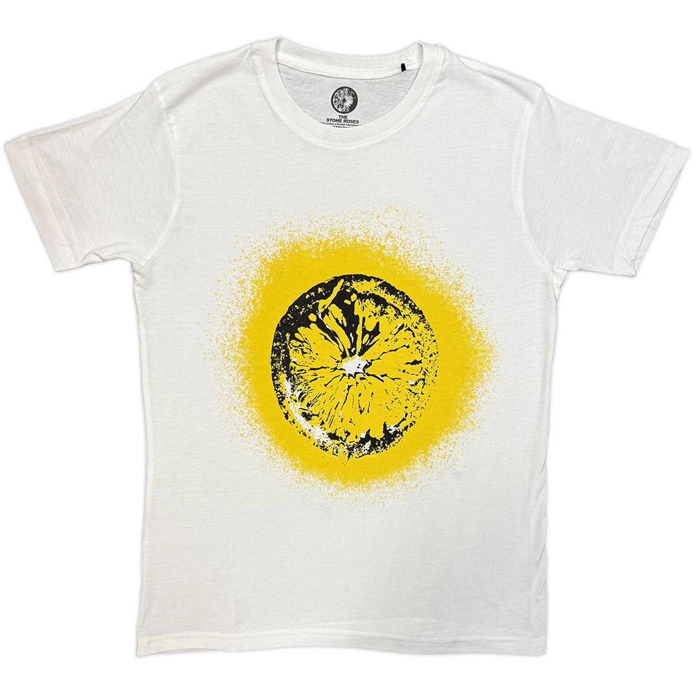 Rock Off Ly Licensed Products The Stone Roses Lemon Spray T Shirt S S
