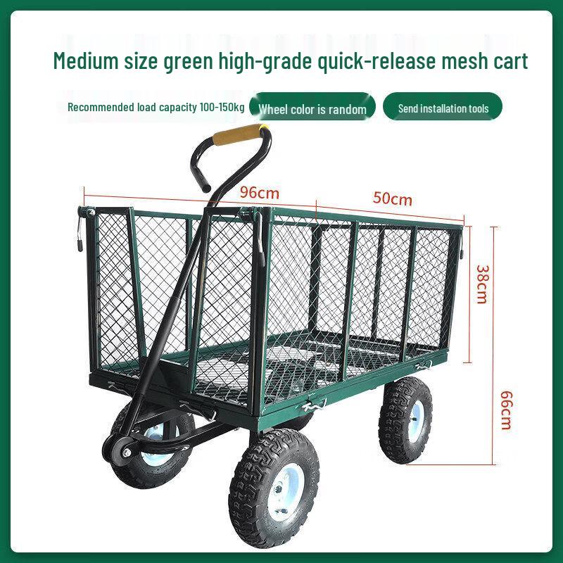 Foldable Steel Flatbed Hand Truck