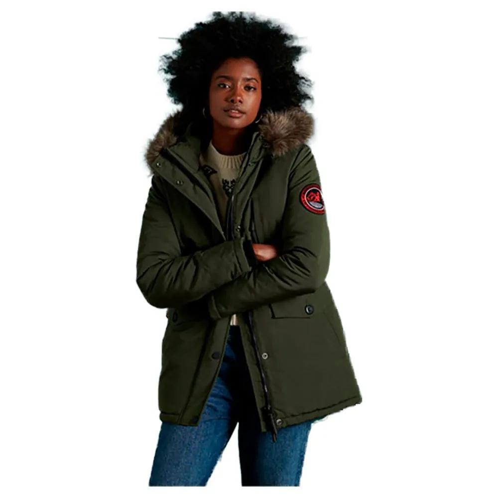 Superdry Damen Grün Parka Für Everest - Bild 3