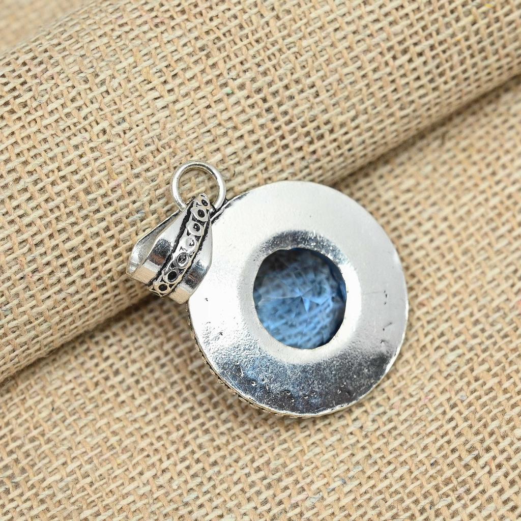 Tanzanite Gemstone 925 Sterling Silver Jewelry Women Charming Pendant For Gifts
