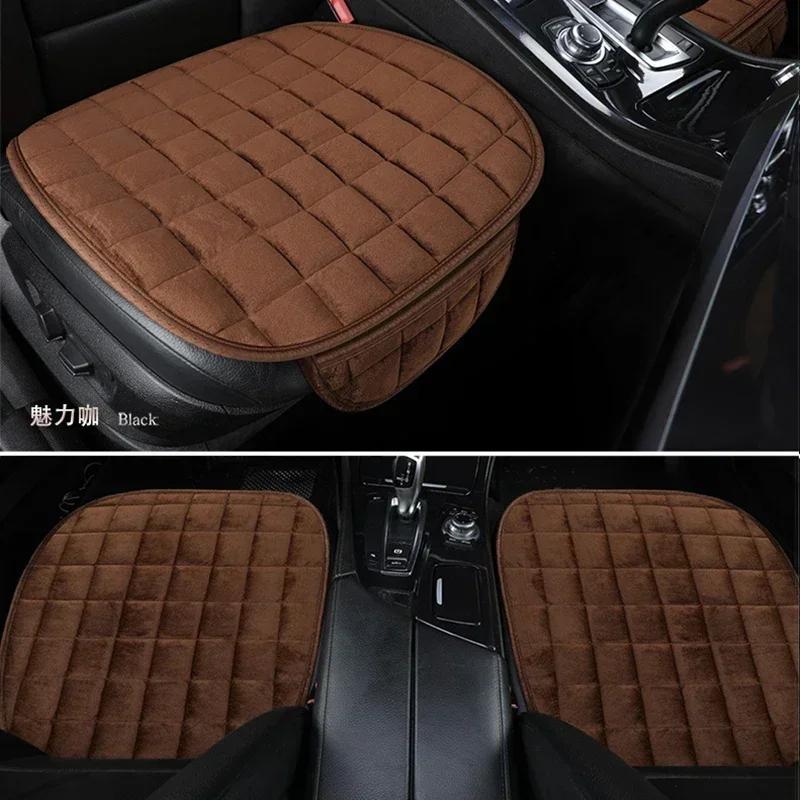 Car Seat Cover Winter Warm Cushion Anti Slip Universal Front Chair Breathable Pad for Vehicle Auto Car Protector