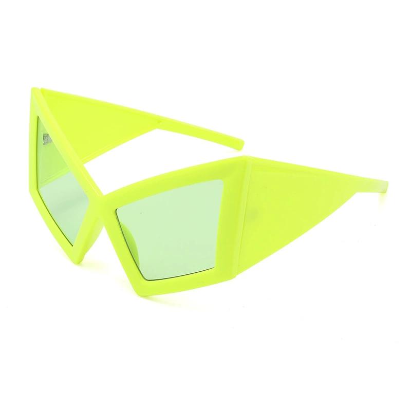 New Fashion Oversized Cat-Eye Glasses for Women and Men High-End Hip-Hop Style Eyewear Versatile Daily Trendy Accessory