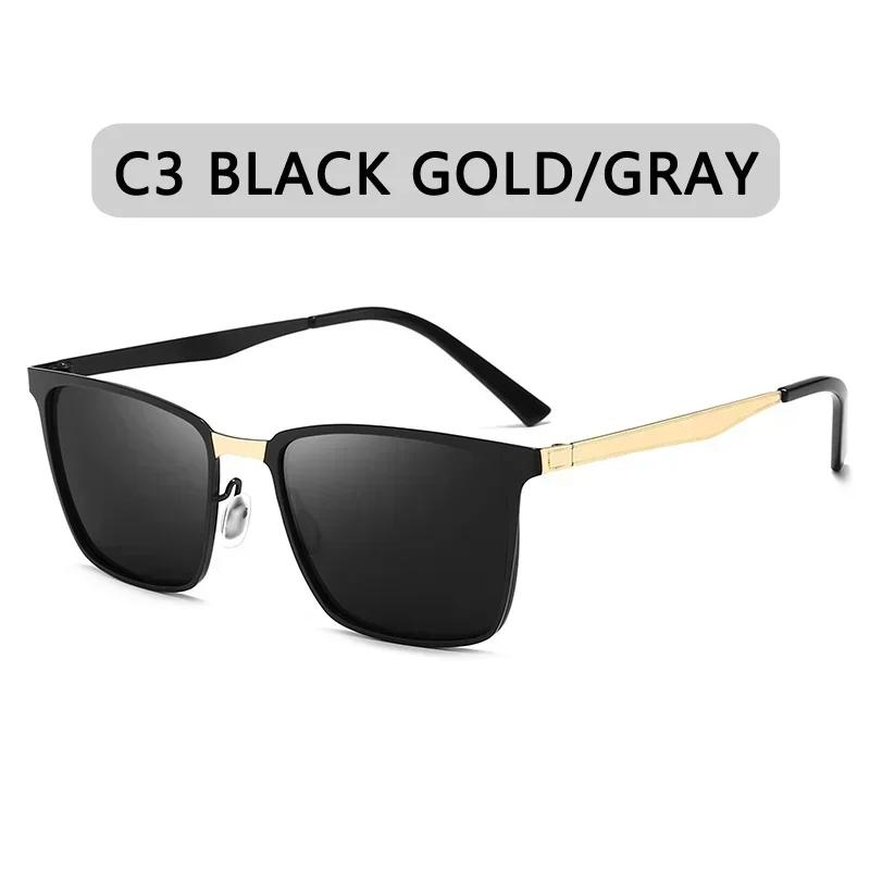 Classic Polarized Design Sunglasses Men Women Driving Square Frame Fashion Sun Glasses Male Goggle Eil Homme
