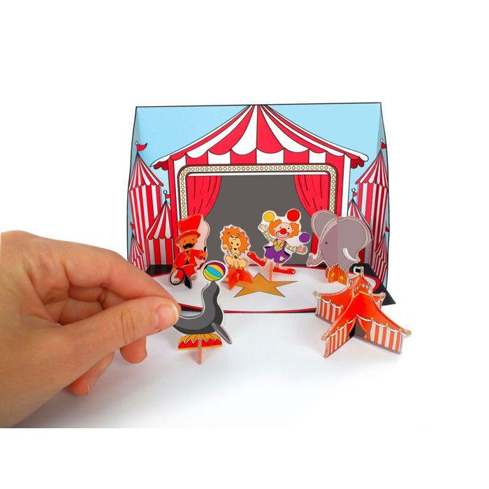 Crazy Plastic Kit - 3D Theater - Circus