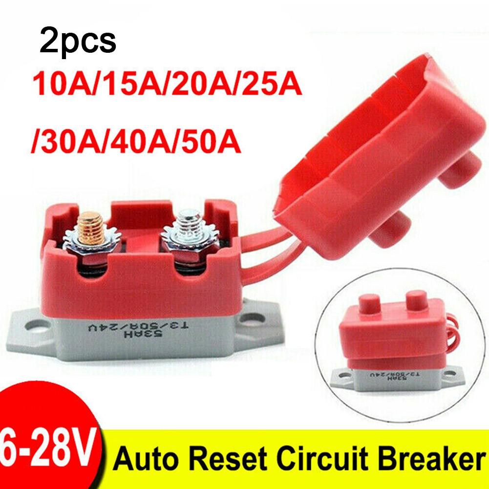 Fit For Marine Boat Circuit Breaker Fuse Reset Plastic Anti-rust
