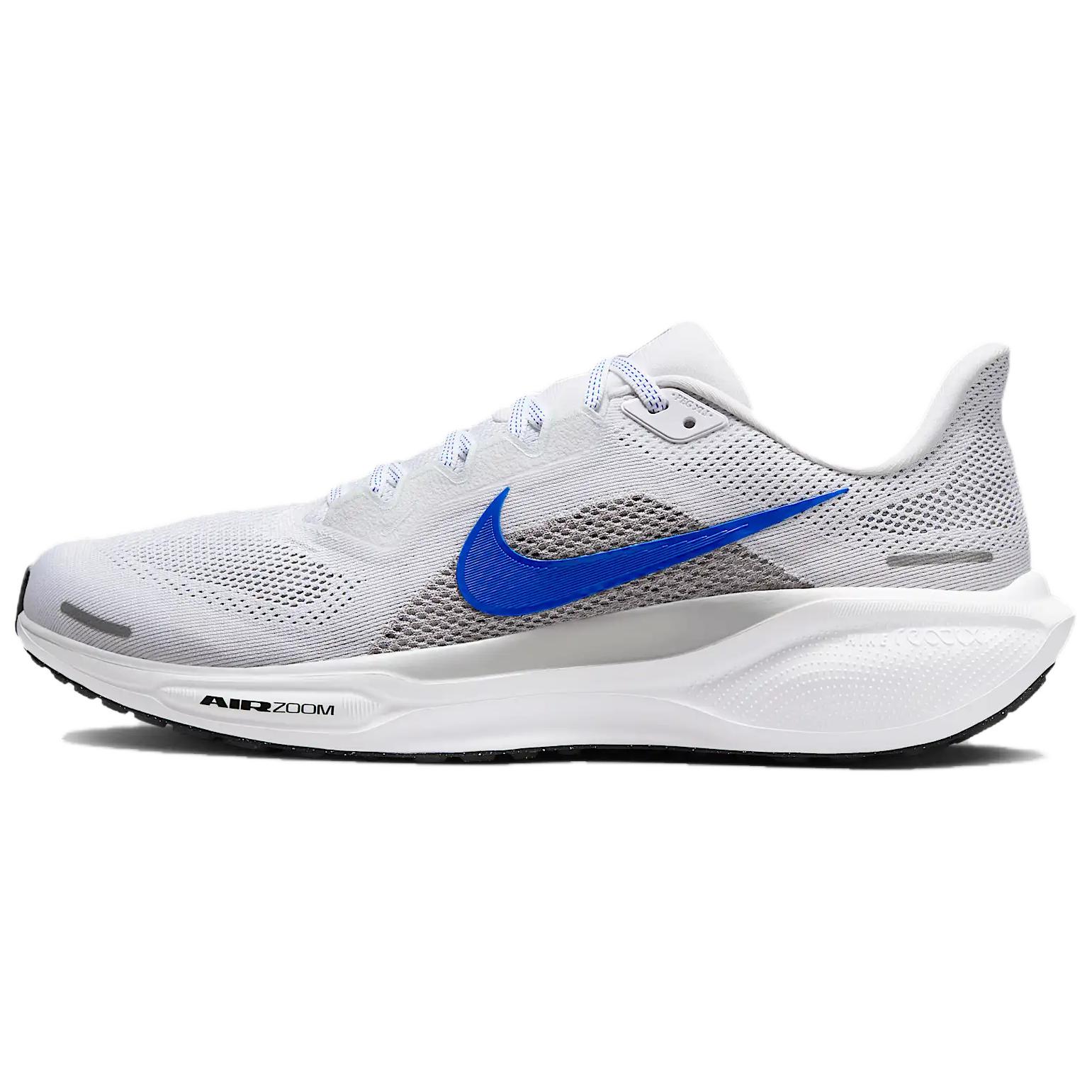 

Новые Nike Air Zoom Pegasus 41 Белый Волчий серый Чистый платиновый Гоночный синий FD2722-110 40.5