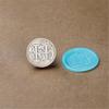 Sealing Wax Stamp Coppers Seals + 1Piece Wood Handle,Vintage Wax Seal Stamp Set for Envelops,Cards,Gift Wrappings