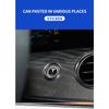 2/5/10Pcs Car Logo Sticker Central Control Decals Car Accessories For Tesla Model 3 Model X S 2016-2020 Decals TM3 TMX TMS Decal
