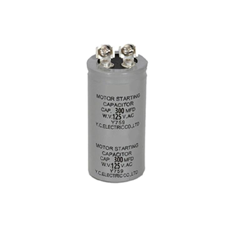 CD60 125V/250V 50UF-1200UF Motor Start Capacitor for Air Conditioning Units and Fans High Temperature Resistance