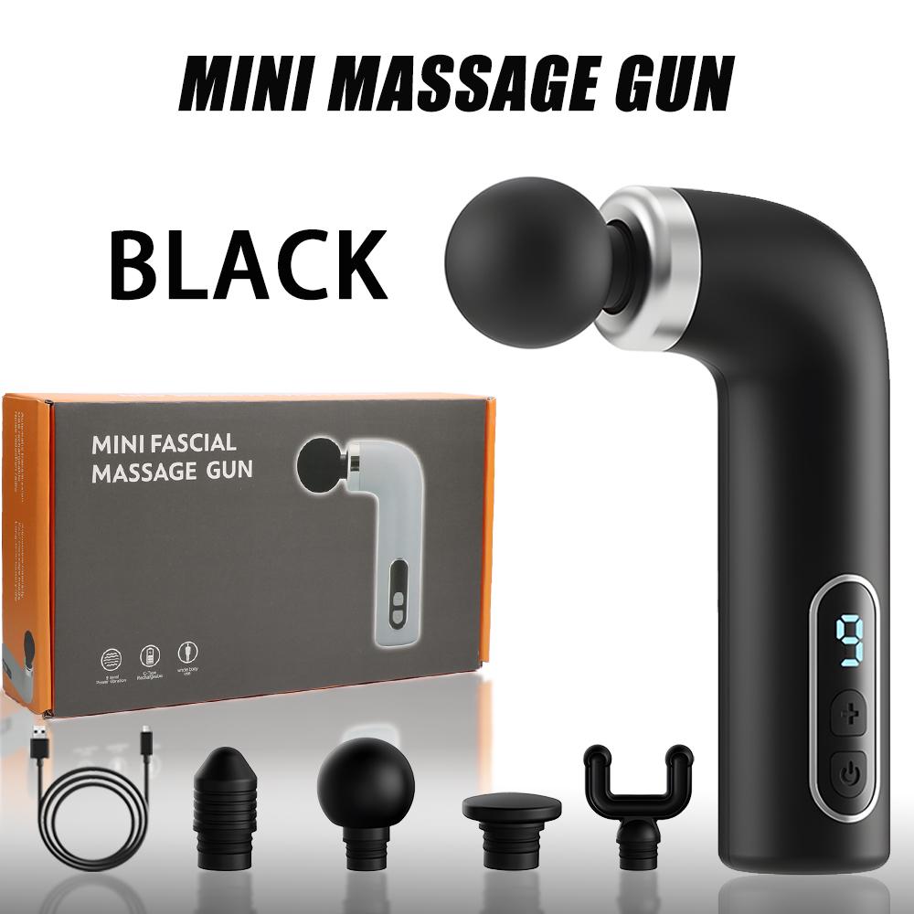 Fascia Gun New Electric Handheld Massage gun 9 levels Body Relaxation Muscle Massage Gun Portable Deep Tissue Mini Massage Gun