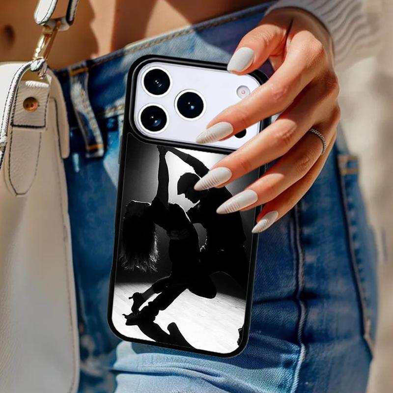 Latin Tango Dancing Dance soft Phone Case For iPhone 17 Air 14 15 13 12 Max Cover For Apple 16e 11 Pro Max Plus Coque