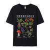 Cotton 100% Hot-selling New Herbology Hogwarts School of Women's Round-neck Short-sleeved T-shirt Aesthetic Clothes Graphic