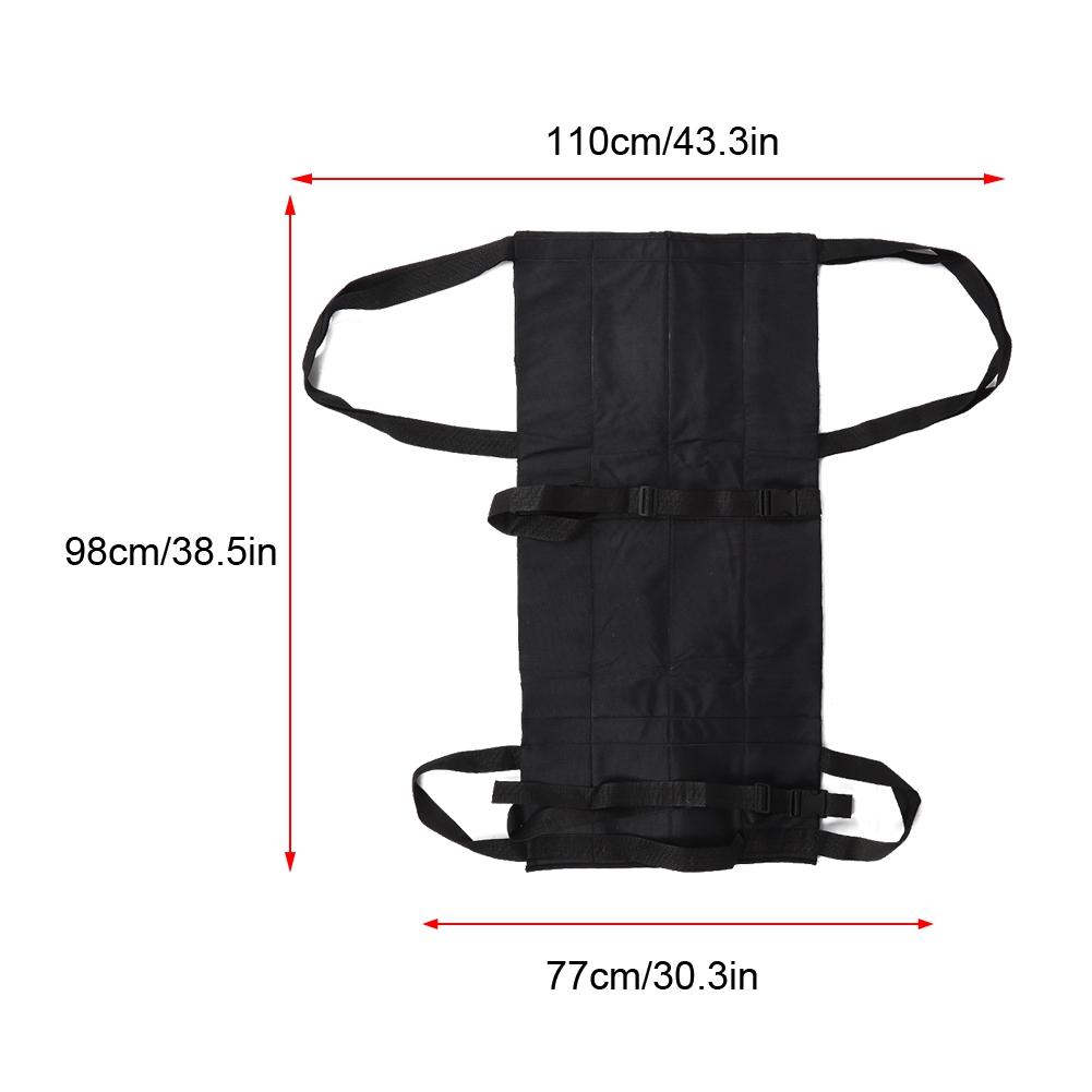 Patient Elderly Displacement Belt Wheelchair Transfer Seat Pad Cushion with Handles