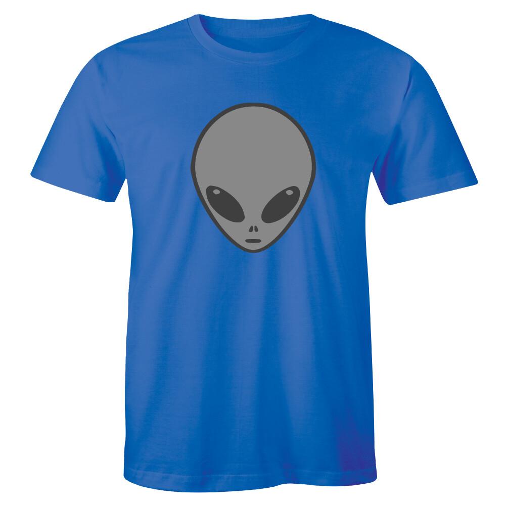 Alien Face Funny Shirt Sci Fi Space Horror Retro Fashion Men s T-shirt Tee XL