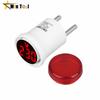 AC230V LED Digital Display Voltmeter Indicator Voltage Meter Light/Pilot Lamp EU Plug  Electrician Tool