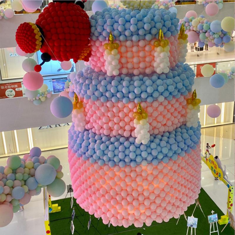 10 Stück 10-Zoll-2,2-g-Latexballons in heller, süßer Macaron-Farbe, verdickt, wiederverwendbar, für Hochzeiten und Feiertage