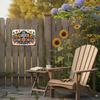 Vintage Metal Tin Sign Stylish Wall Art Plaques 11.8x7.9 Inch Retro Decorative Signs Wall Decor for Bedroom Kitchen Living Room Cafes Bar Public