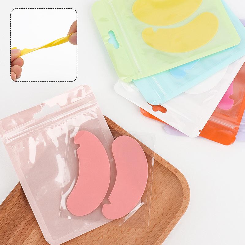 U-Shaped Silicone Eyelash Perming Pads and Eye Patches