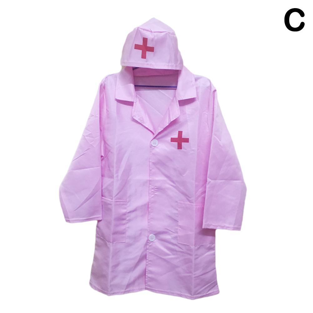 

Медицинская игрушка для детей, набор для ролевых игр «Доктор», 44 шт., игрушки для девочек, симуляция, образовательный набор D1C3 pink nurse clothes-onesize