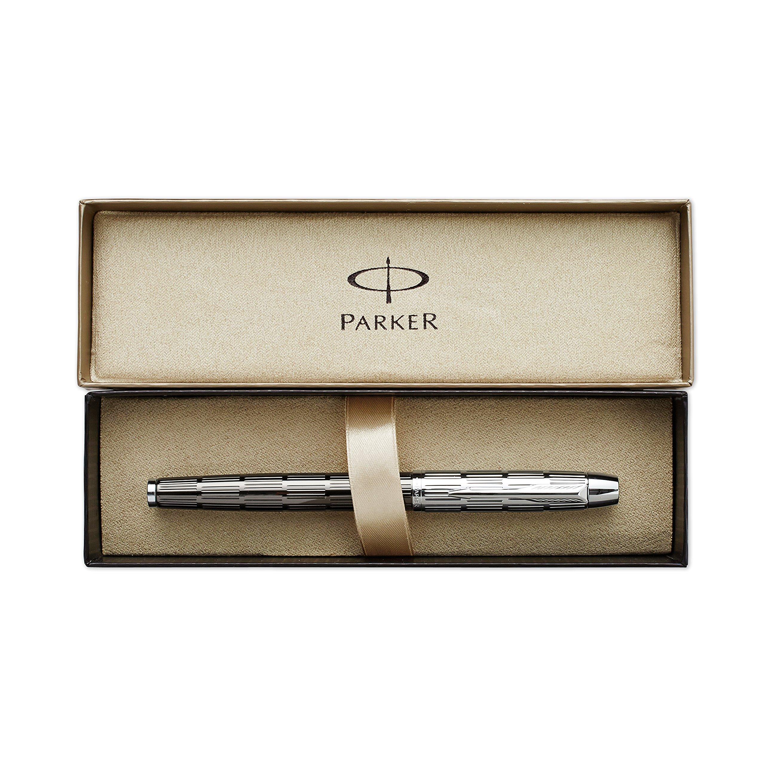 

Parker IM Premium Twin Chiselled Rollerball Blue Ink Ref S0908600 Rollerball Pen (item)