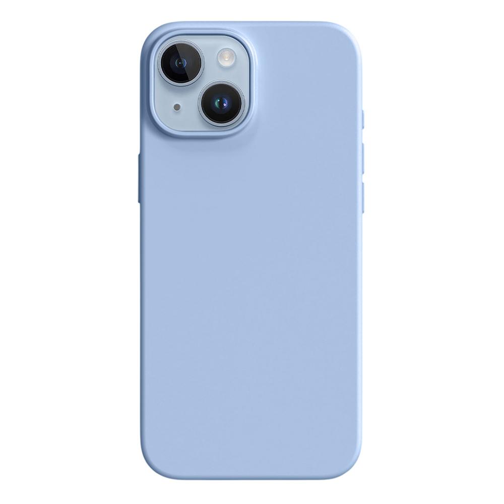 For iPhone 14/13 Case Ultra Thin Liquid Silicone+PC Anti-Scratch Phone Cover