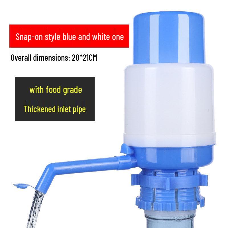 Hand Press Mineral Water Dispenser - Manual Suction Device for Pure Water Drinking