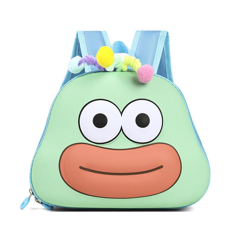 Ugly Cute Funny Sausage Mouth Boys And Girls Backpack Kindergarten Baby Schoolbag Children'S Backpack