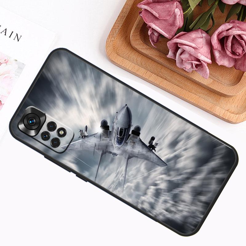 F14 Fighter Tomcat Case For Xiaomi Redmi Note 9 10 11 12 13 14 Pro 9S 10S 11S 12S Redmi 14C 13C 10C 12C Cover