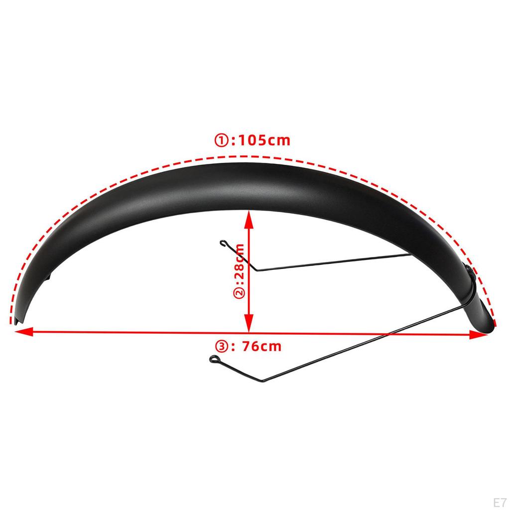 Bike Fender Accessories Professional Durability Easy Installation Spare Parts Replace Lightweight
