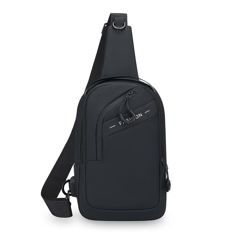 New breast bag men's fashion casual business shoulder messenger bag youth large capacity outdoor sports bag