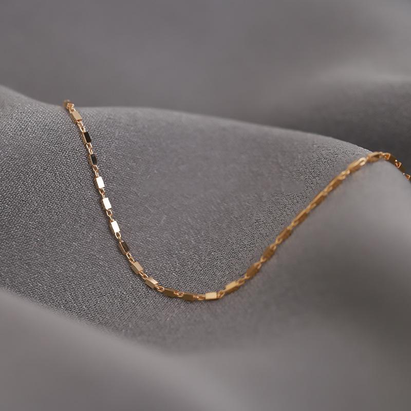 925 Silver Square Bracelet For Women Fashion Minimalist Geometric Jewelry Luxury Gift Bridesmaid