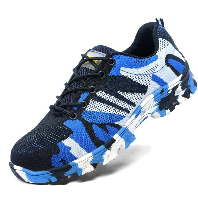 Labor Insurance Shoes Men's Anti-smashing, Anti-piercing, Non-slip, Breathable and Wear-resistant, Steel Baotou Safety Protective Shoes