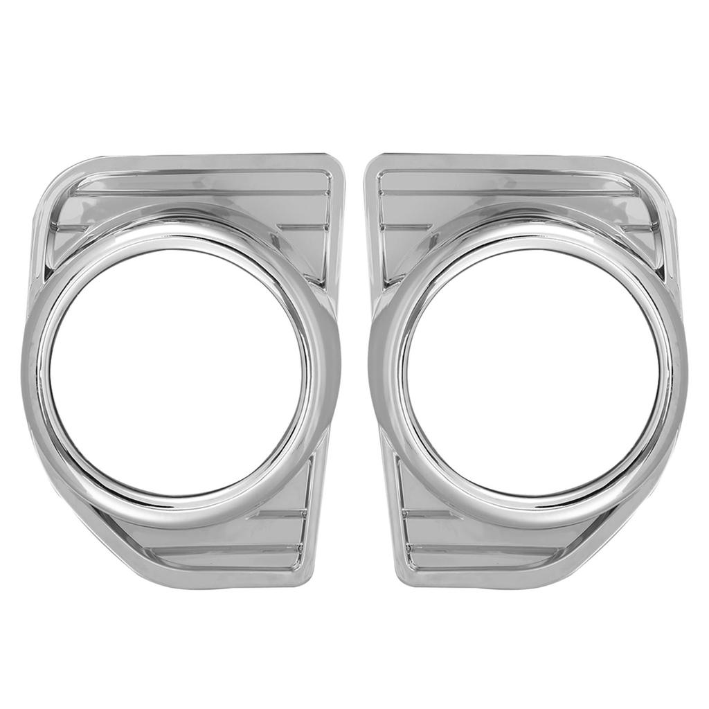 2pcs Front Fog Light Cover Decoration Trim Stickers Fit for Hiace 200 20142020 Electroplate