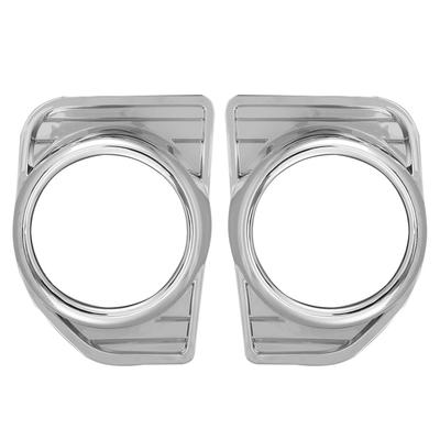 2pcs Front Fog Light Cover Decoration Trim Stickers Fit for Hiace 200 20142020 Electroplate